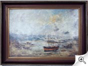 Peinture Bretagne - flou