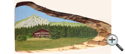 Chalet sur planche