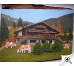 Peinture Chalet &agrave; Villars