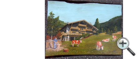 Peinture Chalet à Villars