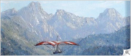 Deltaplane à Château-D'Oex