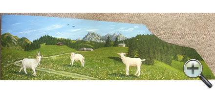Chèvres à l'alpage
