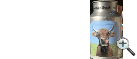 Vache sur boille