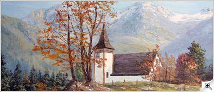L'église de Lauenen