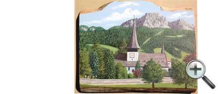 L'église de Rougemont