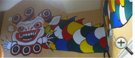 Fresque pour le restaurant chinois du Richemont