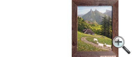 Gruyères -Reproduction sur toile