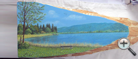 Le calme du lac