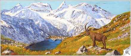 Lac de Louve et Gd-Combin (Verbier)