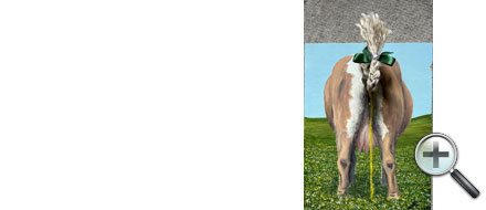 La pisseuse - huile sur aggloméré