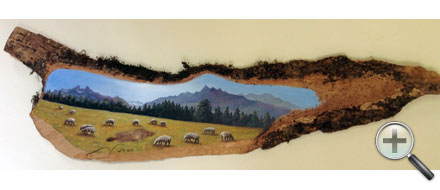 Moutons à Villars