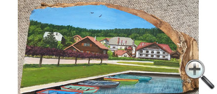 Le village et le quai