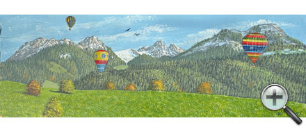 Montagnes du Pays-d'Enhaut et montgolfières