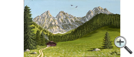 Gummfluh et chalet des Leysalets