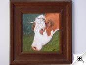 Portrait de vache