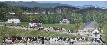 Poya avec paysage personnalisé