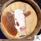 Vache dans dietzet