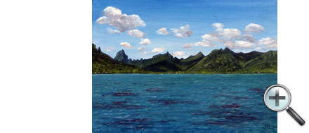 Peinture de Tahiti