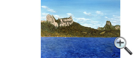 Peinture de Tahiti