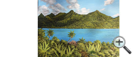 Peinture de Tahiti