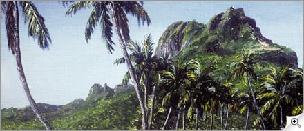 Peinture de Tahiti