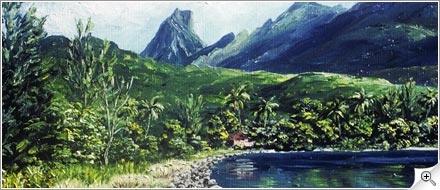 Peinture de Tahiti