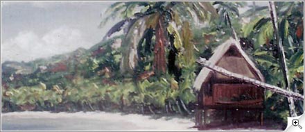 Peinture de Tahiti