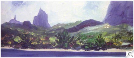 Peinture de Tahiti