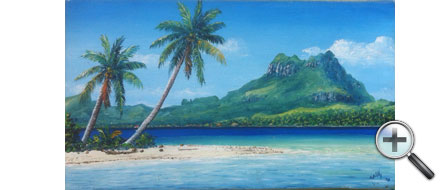 Peinture de Tahiti