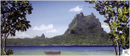 Peinture de Tahiti