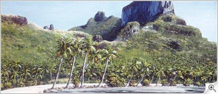 Peinture de Tahiti