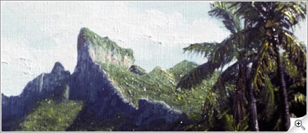 Peinture de Tahiti