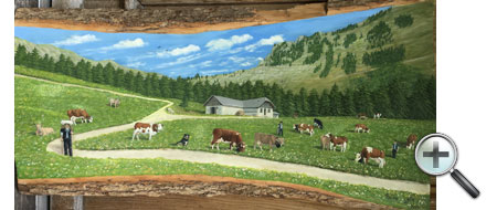 Vaches à l'alpage