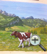 Vache solitaire