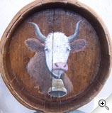 Vache dans un dietzet
