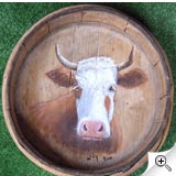 Vache dans un dietzet