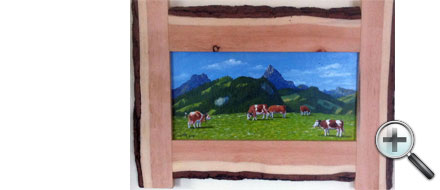 Vaches au Saanenland