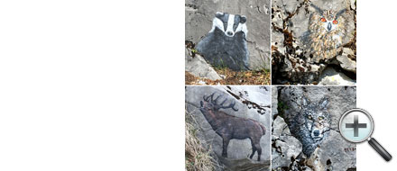 Nelangerthal, peintures sur rochers