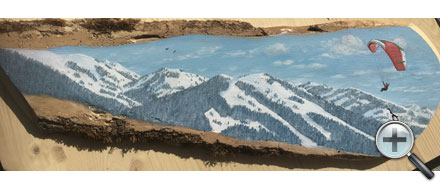 Parapente en hiver