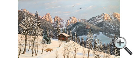 Paysage d'hiver