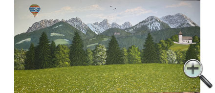 Montgolfière au Pays-d'Enhaut