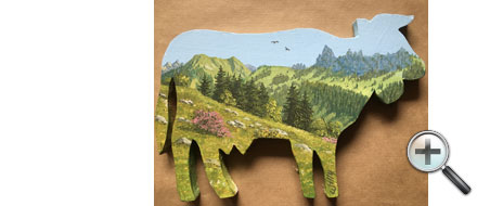 Gastlosen, huile sur bois