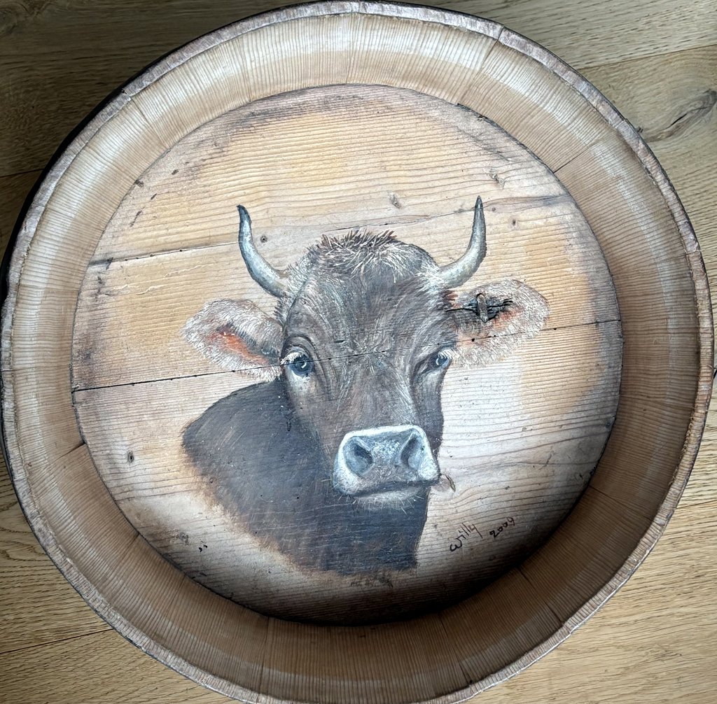 Tête de vache dans dietzet