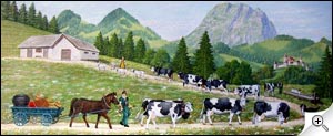 Peinture poya suisse